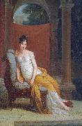 Alexandre-Evariste Fragonard Madame Recamier oil painting artist